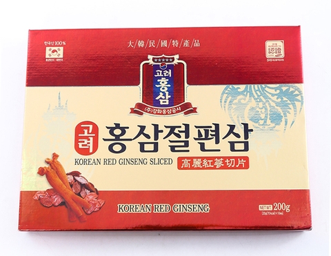 Sâm Thái Lát Tẩm Mật Ong Korean Red Ginseng Sliced Hàn Quốc