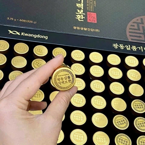 AN CUNG NGƯU HOÀNG LINH ĐƠN ĐẶC PHẨM CAO CẤP KWANGDONG 60 viên
