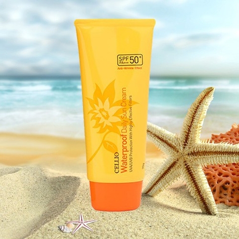 Kem Chống Nắng Cellio Waterproof Daily SPF 50+ PA+++ 70gr