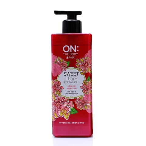 Sữa Tắm On The Body Sweet Love Perfume Wash 900ml