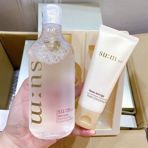 SET TẨY TRANG SU:M37 400ml + TẶNG SRM 100ml