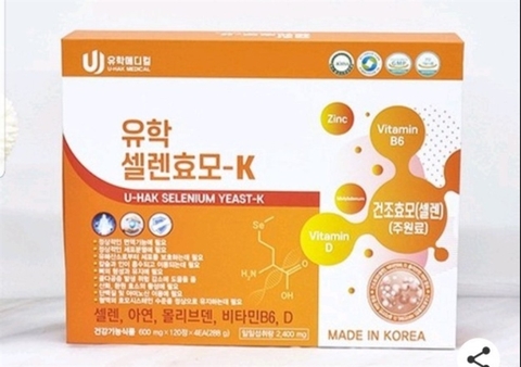 Vitamin Tổng Hợp Hàn Quốc UHak Selenium Yeast-K