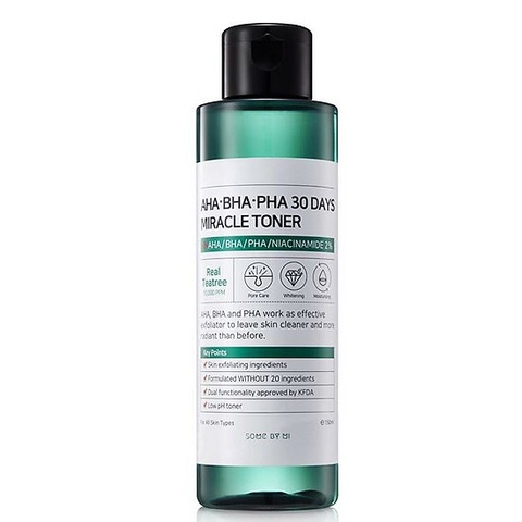 Nước Hoa Hồng Some By Mi AHA BHA PHA 30 Days Miracle 150ml