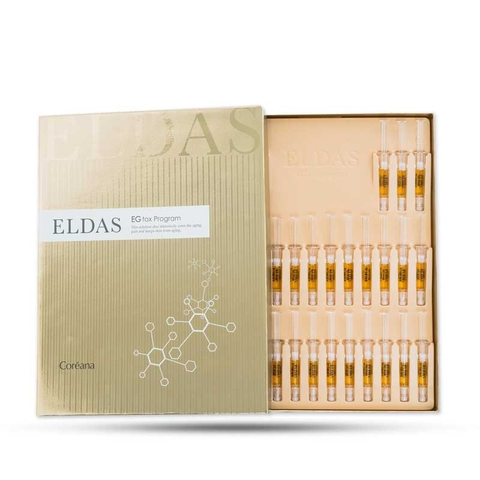 Bộ 30 ống serum tế bào gốc tái tạo trẻ hóa da Eldas Egtox Program 2ml