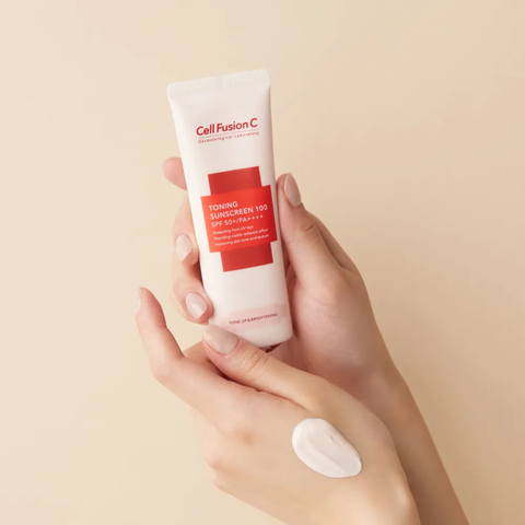Kem Chống Nắng Nâng Tông Cell Fusion C Toning Sunscreen 100 Spf50+ Pa++++ (50ml)