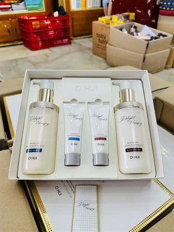 Set Tắm & Dưỡng Thể OHUI Body Care 4 sp