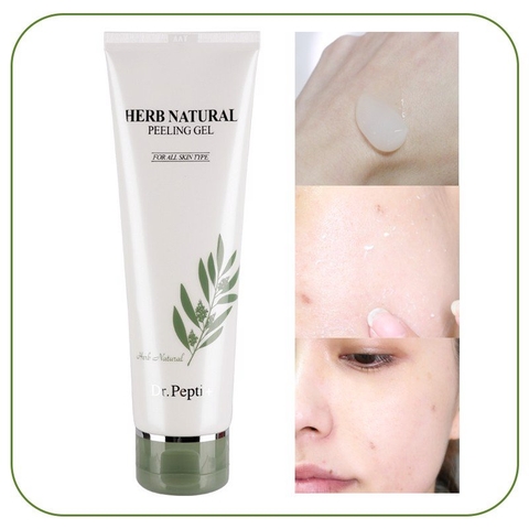 Tẩy Da Chết DR.PEPTI+ Herb Natural Peeling Gel 130ml