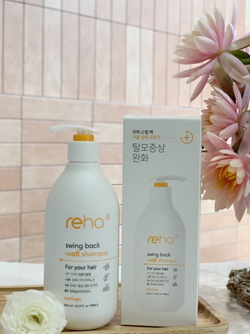 Dầu Gội Trị Rụng Tóc REHA Hương Moringa 500ml (chùm ngây)