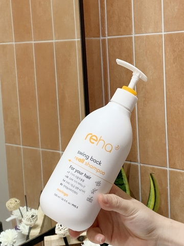 Dầu Gội Trị Rụng Tóc REHA Hương Moringa 500ml (chùm ngây)