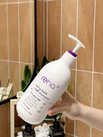 Dầu Gội Trị Rụng Tóc REHA Hương White Musk 500ml (xạ hương trắng)