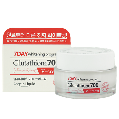 Kem Dưỡng Trắng Da 7 Day Whitening Program Glutathione 700 V-Cream