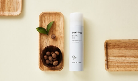Xịt khoáng Innisfree Green Tea Mineral Mist chiết xuất trà xanh 150ml