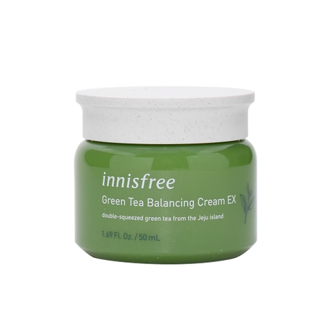 Kem Dưỡng Dành Cho Da Hỗn Hợp Innisfree Green Tea Balancing Cream EX 50ml