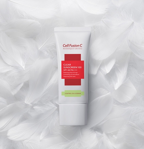 Kem Chống Nắng Cho Da Dầu Mụn Cell Fusion C Clear Sunscreen 100 SPF 48/PA+++ (50ml)