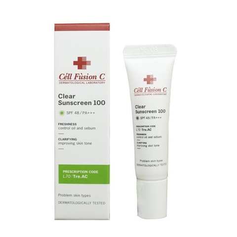 Kem Chống Nắng CELL FUSION C Clear Sunscreen cho da mụn Mini