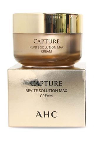 Kem Dưỡng Da AHC Capture Revite Solution Max Cream 50gr – Màu Vàng