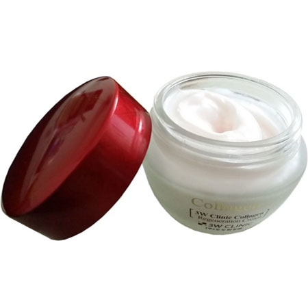 Kem Dưỡng Trắng Da Tinh Chất Collagen 3W Clinic Collagen Màu Đỏ