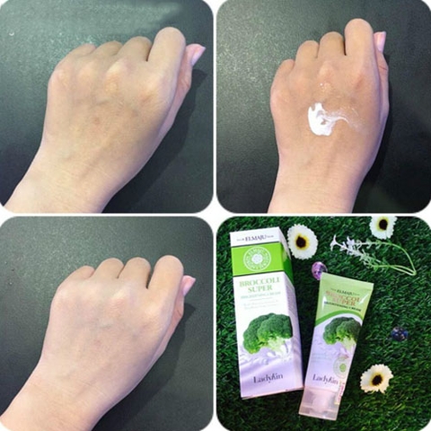 Kem Dưỡng Trắng Da Chiết Xuất Bông Cải Xanh Ladykin 60ml