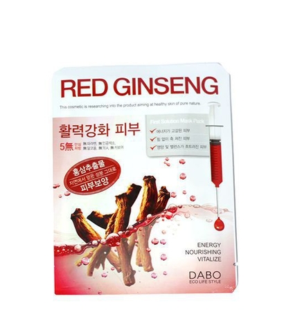 Mặt Nạ Hồng Sâm Dabo Red Ginseng Hàn Quốc (Bịch)