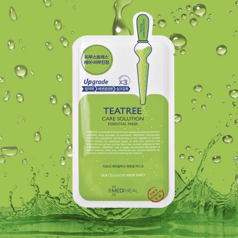 Mặt nạ Mediheal Trà Xanh Teatree Care Solution Essential Mask (Hộp)