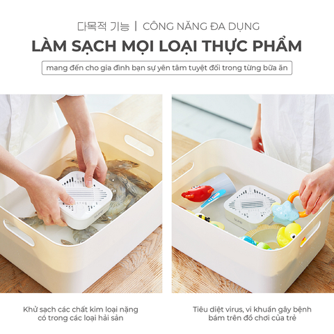Máy khử khuẩn thực phẩm Gume Hàn Quốc OWM-01