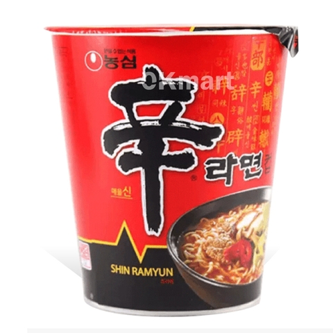 Mì Ăn Liền Shin Ramyun Nongshim ly 65g