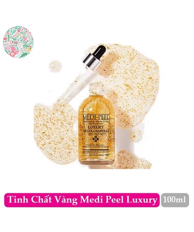 Tinh Chất Ngăn Ngừa Lão Hóa Medi Peel Luxury 24K Gold Ampoule 100ml