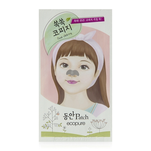 Miếng Dán Mũi Lột Mụn Flor de Man Ecopure Nose Clearing Patch