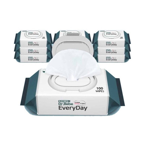 Khăn Ướt Tẩy Trang Đa Năng Dr.Bebe EveryDay Hàn Quốc 100 miếng