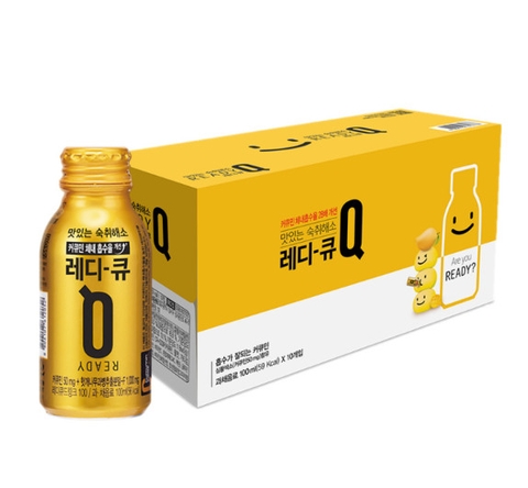 Nước Giải Rượu Bia Ready Q Handok (100ml x 10 chai)