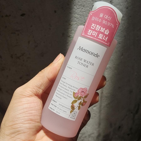 Nước hoa hồng Mamonde 150ml (hộp)