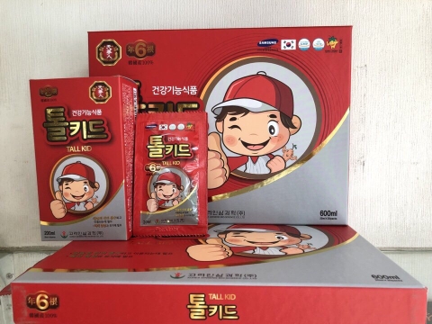Nước Hồng Sâm Trẻ Em Tall Kid 30 gói x 20ml