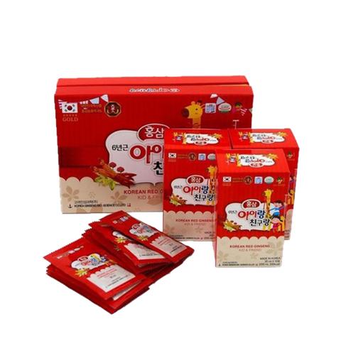 Nước Hồng sâm Baby Kid & Friend Hàn Quốc 30 gói x 20ml