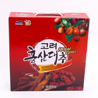 Nước Hồng Sâm Táo Đỏ Royal Gold Hộp 30 gói x 80ml