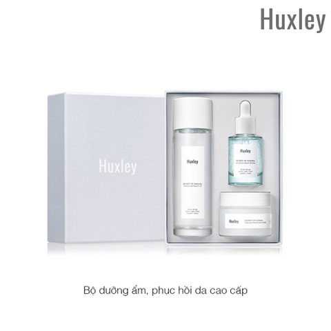 Bộ Dưỡng Da Huxley Cao Cấp Hàn Quốc Dành Cho Da Nhờn ( Màu xanh )