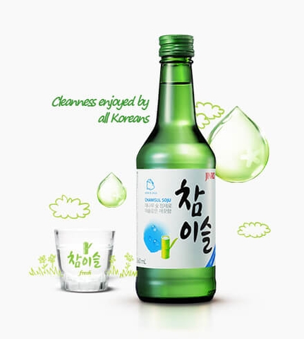 Rượu Soju Chamisul Hàn Quốc