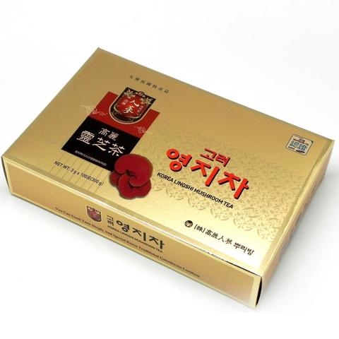 Trà Linh Chi BULEEBANG Hàn Quốc hộp 100 gói * 3g (Korean Ganoderma lucidum Tea)