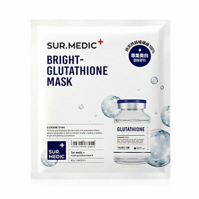 Mặt Nạ Dưỡng Trắng Sur.Medic  Bright Glutathione Mask (hộp)