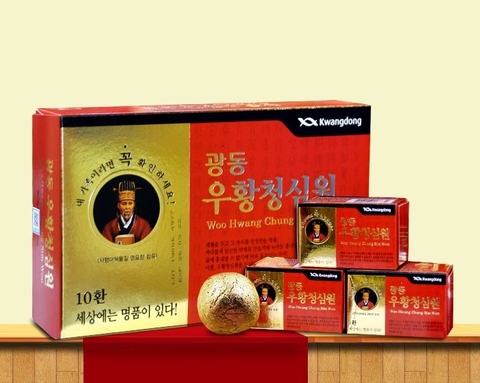 An Cung Ngưu Hoàng Hoàn Ông Cụ hộp 10 viên