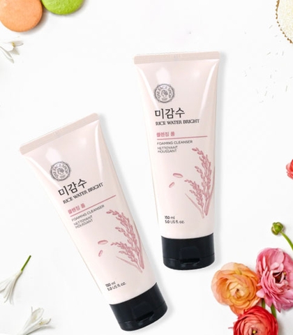 Sữa Rửa Mặt Gạo The Face Shop Rice Water Bright Cleansing Foam