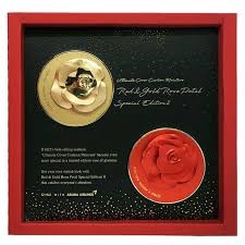 Set 2 Phấn Nước OHUI Ultimate Cover Cushion Moisture Red & Gold Rose Petal Special Edition II