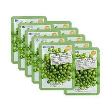 Mặt Nạ 3D Dưỡng Da Đậu Xanh FoodAHolic Green Gram 23g