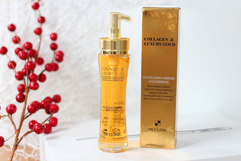 Tinh chất trắng da Collagen and Luxury Gold 3W CLINIC 150ml