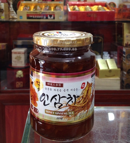 Trà Mật Ong Sâm Miwami Lọ 580g