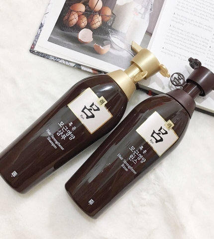 Bộ Dầu gội xả Nhân Sâm Cho Da Dầu Ryo Hair Strengthener