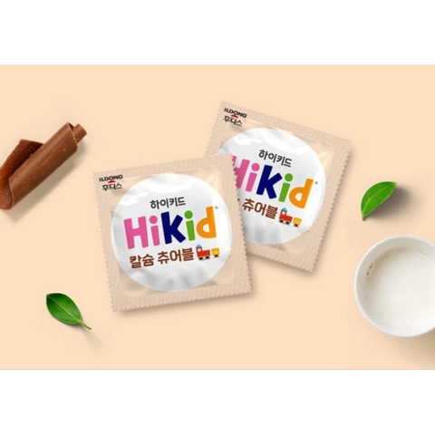 Kẹo Sữa Hikid Vị Socola Bổ Sung Canxi Phát Triển Chiều Cao (120 viên - Từ 1y)