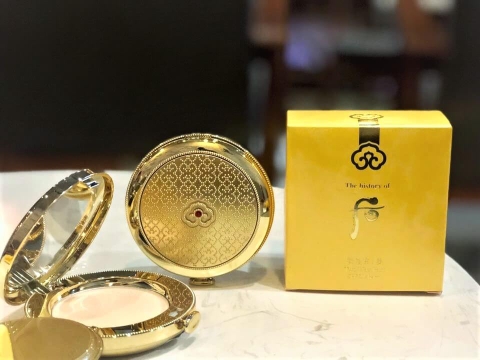 Phấn phủ Whoo vàng siêu mịn Whoo Mi Powder pact