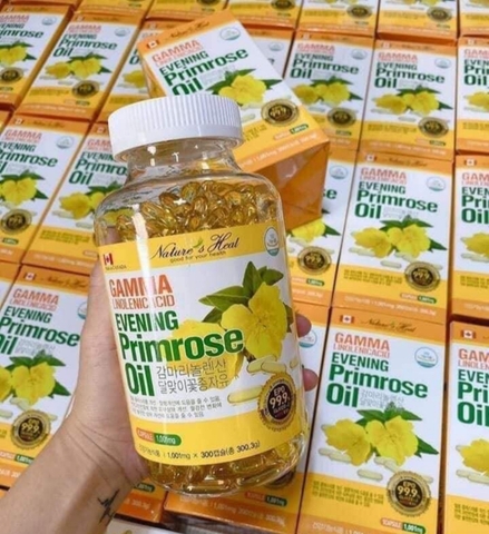 Tinh Dầu Hoa Anh Thảo Hàn Quốc 300 Viên Gamma Linolenic Acid