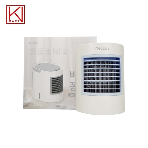 Quạt điều hóa mini hơi nước Mini QuQu màu xanh