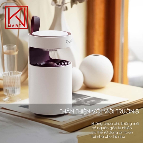 ĐÈN BẮT MUỖI THÔNG MINH BẰNG TIA UV QUQU HÀN QUỐC.